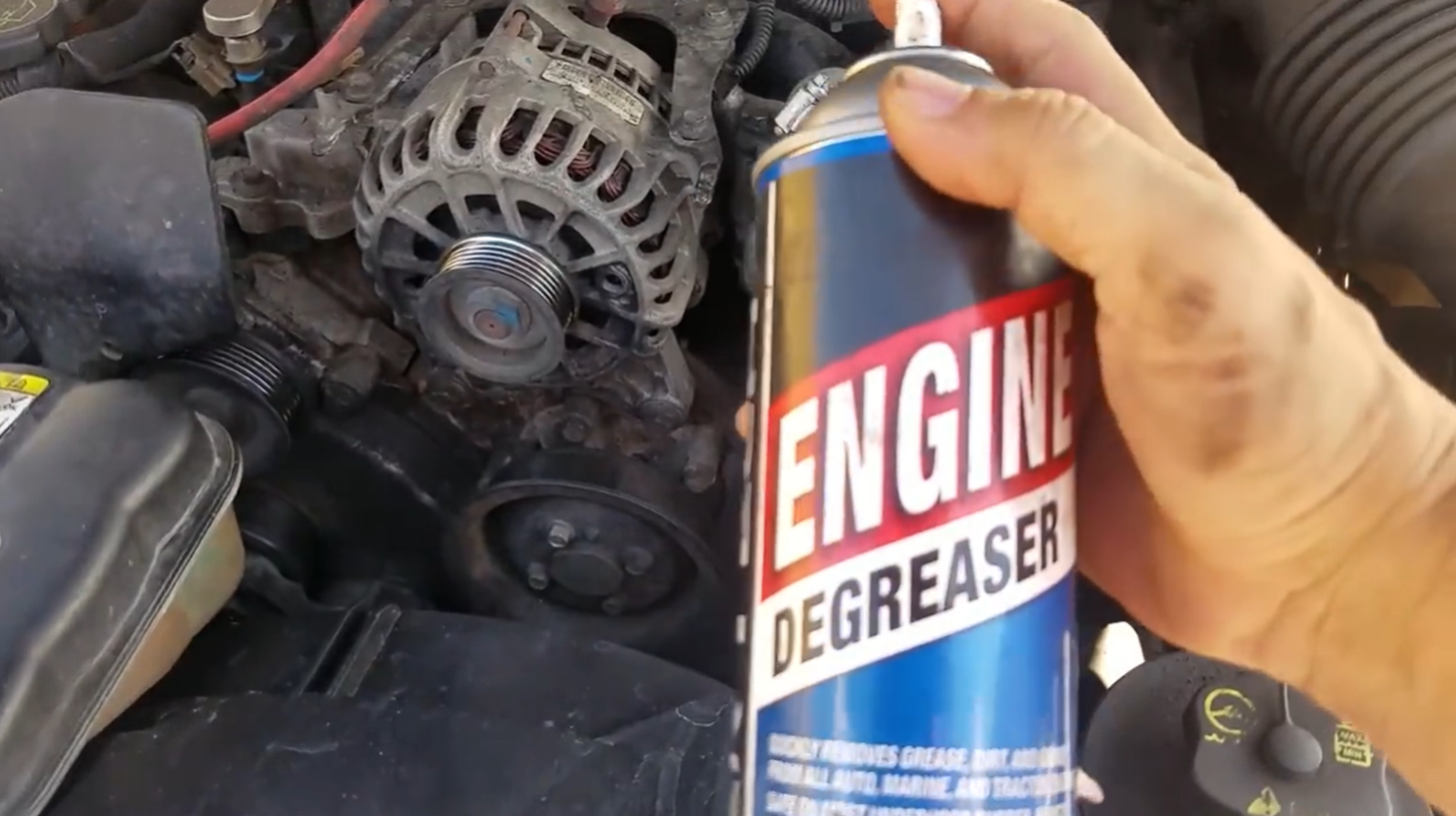 Clean a Serpentine Belt 3