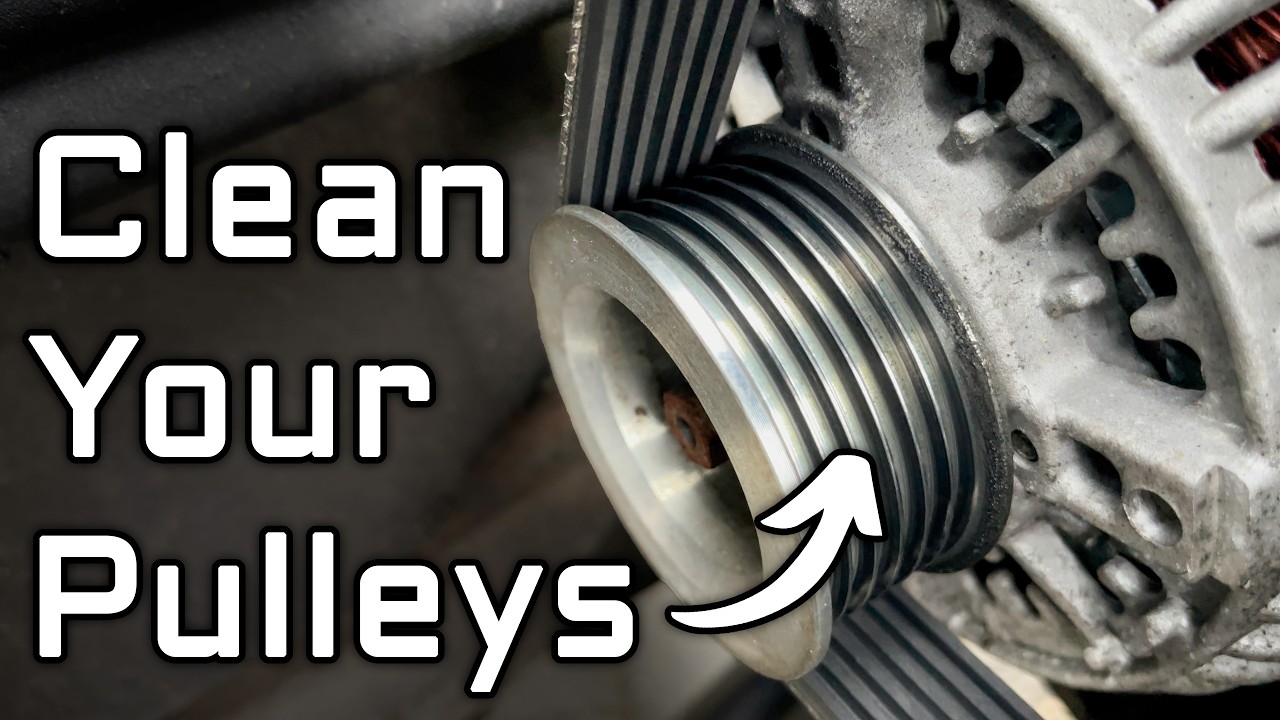 Clean a Serpentine Belt 5