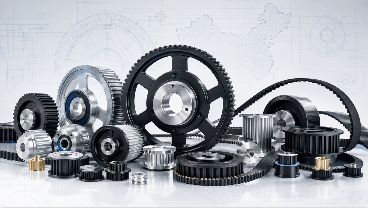china timing belt pulley manufacturers 1