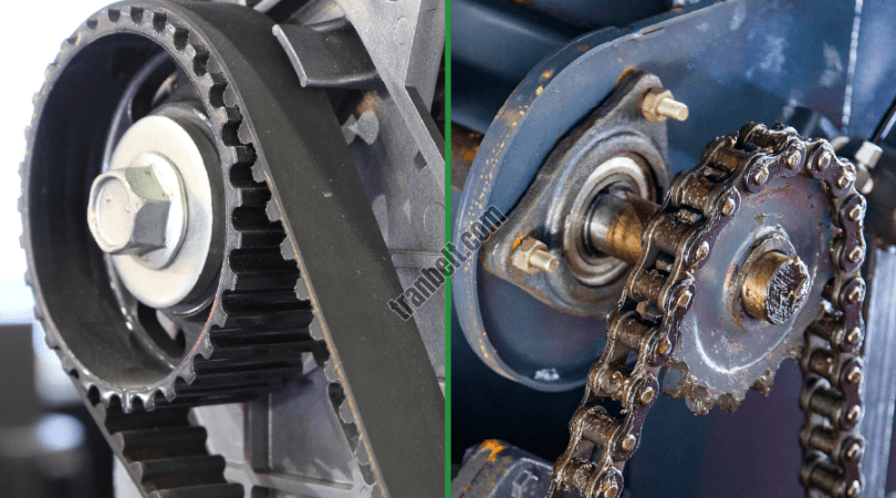 difference between timing belt and chain 2