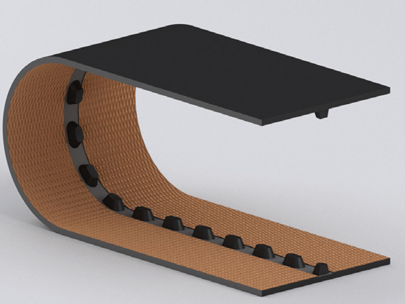 v guide conveyor belt 2